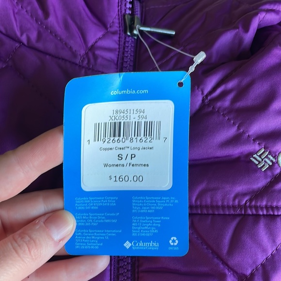 Columbia Copper Crest long jacket - Picture 2 of 3